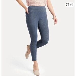 Betabrand Skinny-Leg Power-Down Pants sz medium petite